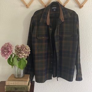 Land’s End Wool Button-Up Shirt